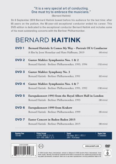 Conductors – Bernard Haitink - Retrospective - EUROARTS